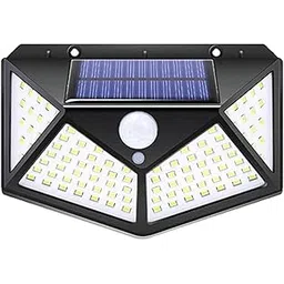 100 LED Solar Motion Sensor Light | Waterproof Outdoor Wall Lamp for Home, Garden & Security | Bright Energy Saving Solar Lamp with Wide Angle for Driveway, Pathway & Garage-image-43