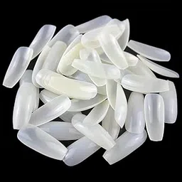 100 Pcs Coffin Nail Tips Ballerina Fake Nail Tips Long Full Cover Acrylic Nails Full Cover Acrylic False Nails Acrylic False Nails False Nail Tips for Nail Salons or DIY Nail Art at Home-picture-16
