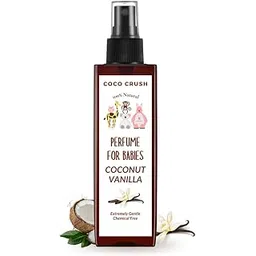 100% Natural Coconut Vanilla Baby Perfume - Gentle & Safe, Mild, Alcohol Free | Unisex children | Multipurpose with Delicate Fragrance | Dermatologically Tested (50ml)-picture-25