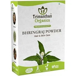 100% Natural Organic Bhringraj Powder For Hair Growth (250 GM)-picture-39
