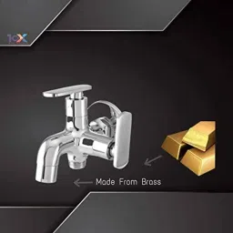 10X BC-0112 Brass Two Way Bib Cock Tap image 5