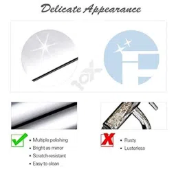 10X WM-9088 Brass Chrome Finish 2 in 1 Wall Mixer image 5