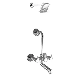 10X WM-9088 Brass Wall Mounted 2 in 1 Wall Mixer-picture-10