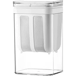 1100 ml Yoghurt Maker, Greek Yoghurt Strainer, Fine Filter Strainer with Lid, Leak-proof and Reusable, Yoghurt Maker for Making Thick Greek Yoghurt Soybean Milk-picture-29