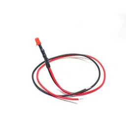12-18V Red LED Indicator 5MM Light with 20 CM Cable (Pack of 5)-picture-12