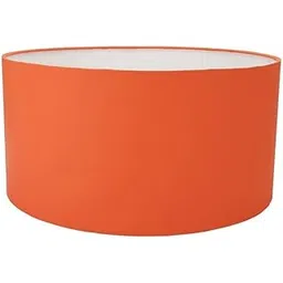 12-Inch Orange Drum Lamp Shade – Vibrant Cylindrical Design for Table or Floor Lamps, Stylish and Warm Lighting Accent for Home Décor-picture-11