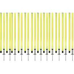 12-Pack 5ft Detachable Slalom Agility Poles for Soccer Training & Football Drills-picture-15