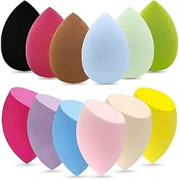 12 Pieces Professional Makeup Sponge Set,Latex Free Flawless Soft Setting Face Puffs,Multicolor Beauty Blender Cosmetic Applicator for Powder,Liquid,Facial Makeup Tools (Multicolor)-picture-44