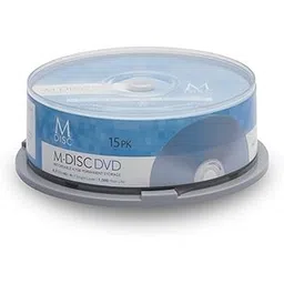 15 Pack Millenniata M-Disc DVD 4.7GB 4X HD 1000 Year Permanent Data Archival Backup Blank Media Recordable Disc-picture-21