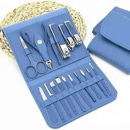 16 IN 1 Manicure Set, Stainless Steel Professional Manicure Set, Women Nail Scissors Luxury Grooming Kit Manicure Pedicure Kit, Grooming Kit For Women&Men Foot Hand&Face Care-picture-41