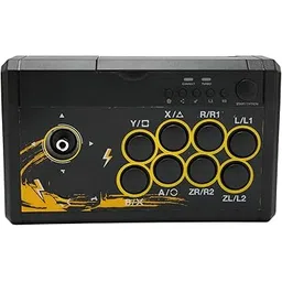 168 Game Controller Professional USB Wired Game Joystick Retro Arcade Fighting Controller Games Console Gamepad for PS3 for PS4 for Switch PC-picture-35