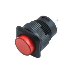 16mm Square Panel Mount Momentary Pushbutton Switch White - No Blue - No Black - NoView-picture-13