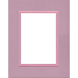 16x20 Double Acid Free White Core Picture Mats Cut for 11x14 Pictures in Lavender and Bright Pink-picture-21