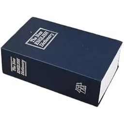 (18 x 12 x 5.5 cm) Multi Colour Book Locker Dictionary Stainless Steel Hidden Safe Jewellery Box/Cash Locker for Home and Office| SB-P13308-image-48