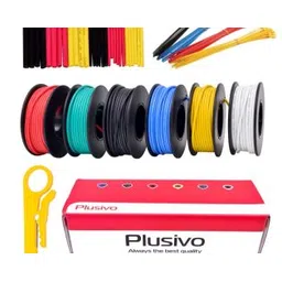 18AWG Plusivo Hook up Wire Kit – 600V Pre-Tinned Stranded Silicon Wire of 6 Colors x 5M-picture-31