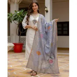 18india Women Embroidered Straight Kurta Set-picture-53