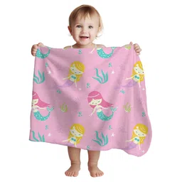 1st Step All Season Blanket - 70 X 100 cm -  Multicolor - Mermaid Print-picture-22
