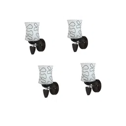 1ST TIME Black & White Glass Traditional Cylinder Shaped Wall Lamp-image-39