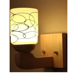 1ST TIME Black & White Set of 4 Printed Cylinder Shaped Wall Lamp-picture-30