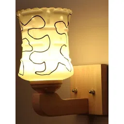 1ST TIME Black & White Solid Glass Traditional Cylinder Wall Lamps Wall Lamps-image-3