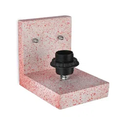 1ST TIME Blue & Blue Textured Wood Contemporary Abstract Shaped Shaped Wall Lamp image 4