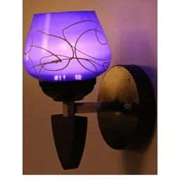 1ST TIME Blue & White Solid Glass Traditional Cylinder Wall Lamps Wall Lamps-picture-39