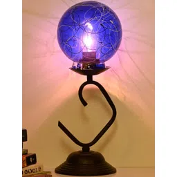 1ST TIME Blue Glass Cylinder Table Lamps-picture-34