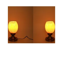 1ST TIME Brown Glass Cylinder Table Lamps-picture-26