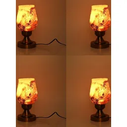1ST TIME Brown Glass Cylinder Table Lamps-picture-22
