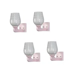 1ST TIME Grey & White Glass Traditional Cylinder Shaped Wall Lamp-picture-20