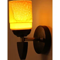 1ST TIME Orange Glass Traditional Cylinder Shaped Wall Lamp-picture-47