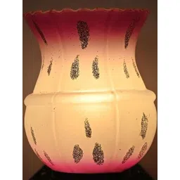 1ST TIME Pink & White Glass Traditional Cylinder Shaped Wall Lamp-picture-12