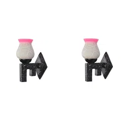 1ST TIME Pink & White Solid Glass Traditional Cylinder Wall Lamps Wall Lamps-picture-21