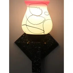 1ST TIME Pink & White Solid Glass Traditional Cylinder Wall Lamps Wall Lamps-picture-22