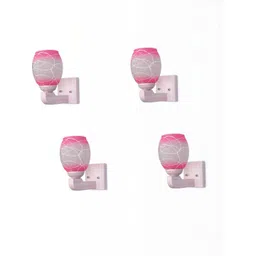 1ST TIME Pink & White Solid Glass Traditional Cylinder Wall Lamps Wall Lamps-picture-39