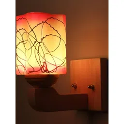 1ST TIME Pink & White Solid Glass Traditional Cylinder Wall Lamps Wall Lamps-picture-36