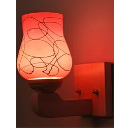 1ST TIME Pink & White Solid Glass Traditional Cylinder Wall Lamps Wall Lamps-picture-27