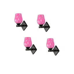 1ST TIME Pink & White Solid Glass Traditional Cylinder Wall Lamps Wall Lamps-picture-26