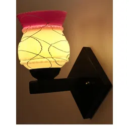 1ST TIME Pink & White Solid Glass Traditional Cylinder Wall Lamps Wall Lamps-picture-16