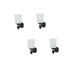 1ST TIME Set Of 4 White Glass Solid Cylinder Shaped Decorative Wall Lamp-picture-39