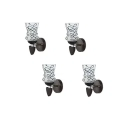 1ST TIME White & Black Solid Glass Traditional Cylinder Wall Lamps Wall Lamps-picture-53