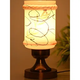 1ST TIME White Glass Cylinder Table Lamps-picture-40