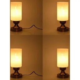 1ST TIME White Glass Cylinder Table Lamps-picture-33
