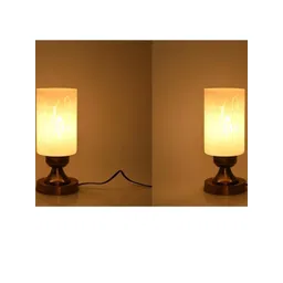 1ST TIME White Glass Cylinder Table Lamps-picture-25