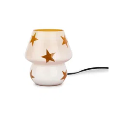 1ST TIME White Glass Cylinder Table Lamps image 3