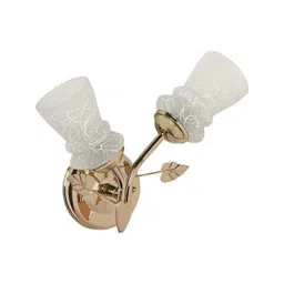 1ST TIME White Printed Metal Traditional Rectangle Shaped Wall Lamp-picture-55