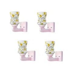 1ST TIME Yellow & Black Solid Glass Traditional Cylinder Wall Lamps Wall Lamps-picture-44