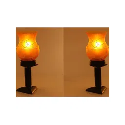 1ST TIME Yellow Glass Cylinder Table Lamps-picture-35
