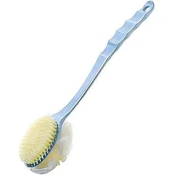 2-in-1 Back Body Brush with Long Handle – Dual-Sided Loofah & Bristle Bath Scrubber for Shower, Dry Brushing, Skin Exfoliation, Cellulite Massage | Wet & Dry Use | Multi-Color-picture-51
