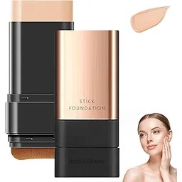 2 in 1 Luxury Anti-Wrinkle Foundation Stick, Long-Lasting Double Head Foundation Make Up Stick with Brush, (Natural, 1 PCS)-picture-32